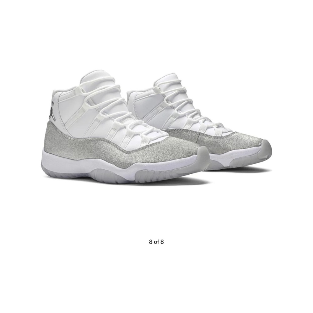 Glitter Air Jordan 11 Retro 'Vast Grey'